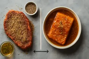 Differenza tra marinatura a secco e a umido: quale usare per carne e pesce dal sapore più intenso